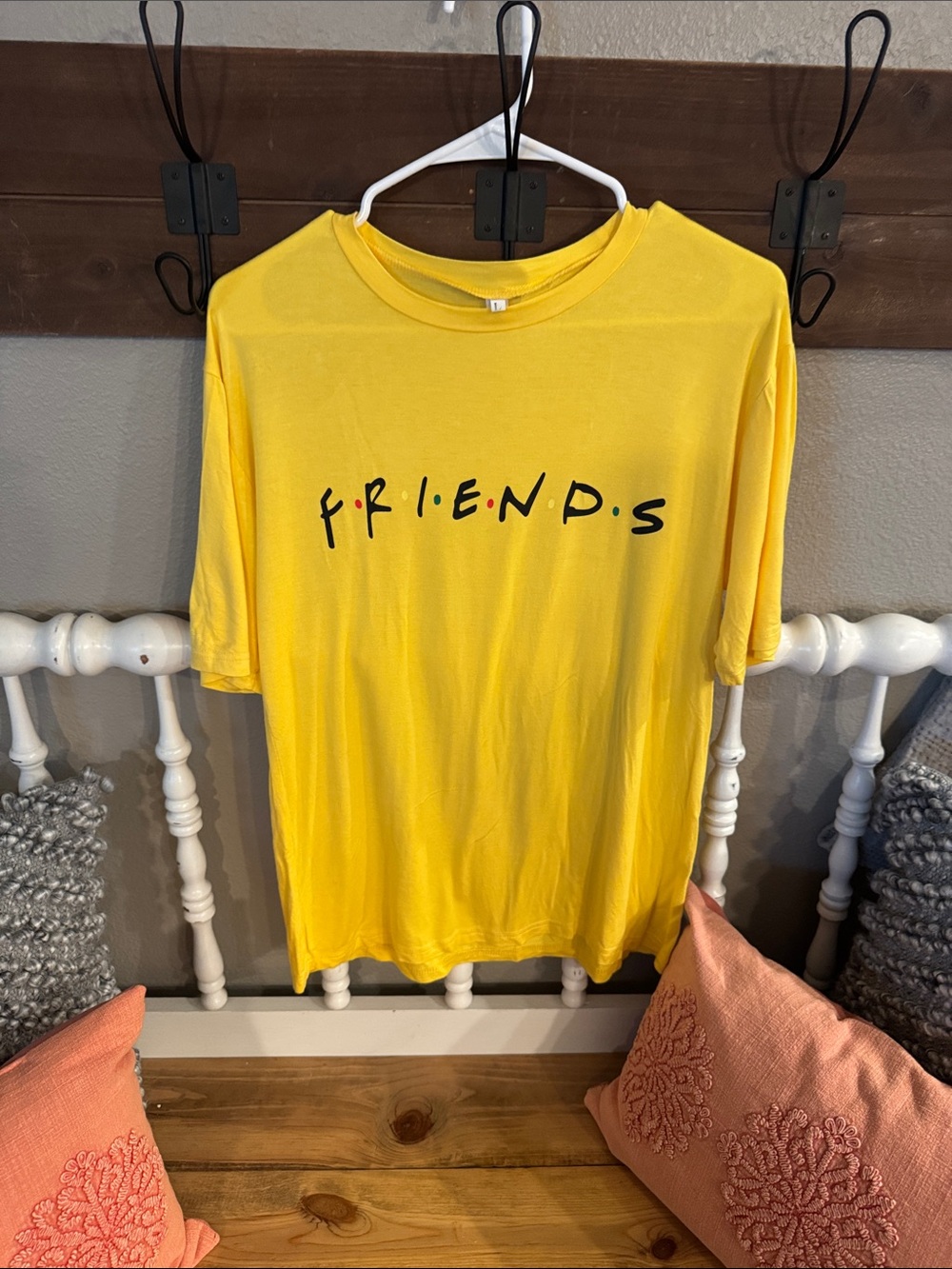 Yellow FRIENDS Logo T-Shirt